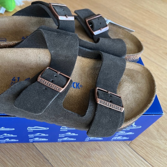 Birkenstock Arizona Mocha suede SFB. main image 4